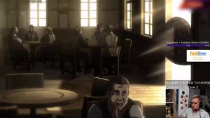 РЕАКЦИЯ Олсиора на битву ЛЕВИ vs КЕННИ || Shingeki no Olsior #Bonus || Олсиор смотрит Атаку Титанов