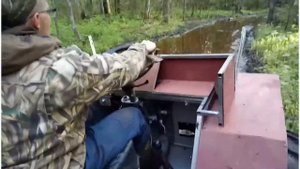 Обкатка самодельного караката на кразовских лапотниках