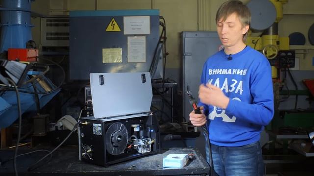 Как заправить проволоку в полуавтомат, порошковая проволока - Территория сварки смотреть онлайн