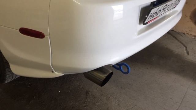 Звук выхлопа Toyota Supra 2JZ-GTE exhaust TRD смотреть онлайн