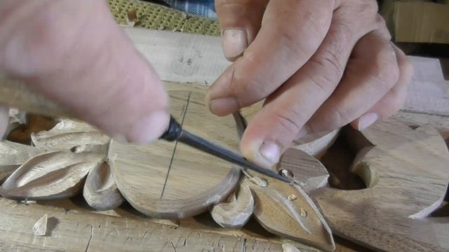 Резьба по дереву. Карниз Трава-Мурава. Лист смотреть онлайн