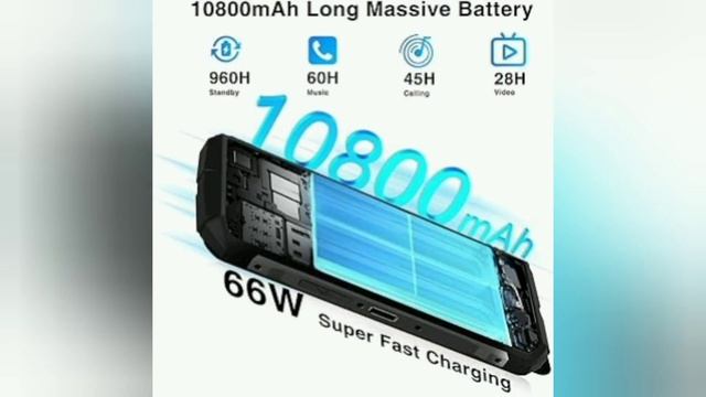 DOOGEE V31GT 5G Movil Resistente Agua y Golpes 20GB+256GB 2TB, Imagen Térmica 50MP Cámara Dimensit смотреть онлайн