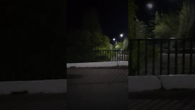 River! Night Medeu Almaty Kazakhstan Речка! Ночной Медеу Алматы Казахстан