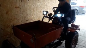 Самодельный минитрактор из мтз 09