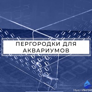 Перегородки для аквариумов с морепродуктами или пресноводной рыбой.