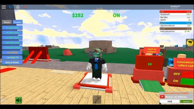 Roblox Elemental Tycoon Code!! смотреть онлайн