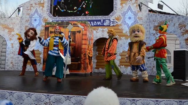 Усадьба Деда Мороза в парке Кузьминки смотреть онлайн