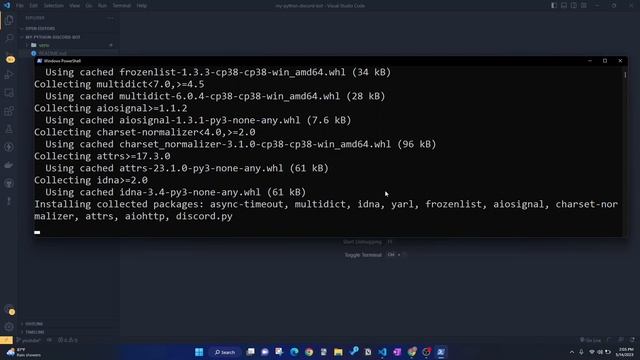 Python Discord Bot with discordpy Tutorial #1 - Setup & Send Messages