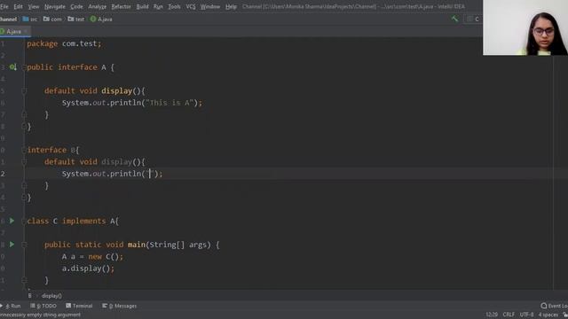default methods in interface смотреть онлайн