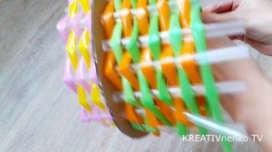 ?ПЛЕТЕНИЕ КОРЗИНКИ ИЗ КОКТЕЙЛЬНЫХ ТРУБОЧЕК ?ОСЕННИЙ ДЕКОР ?ИДЕИ ДЛЯ ДОМА /DIY /cocktail basket