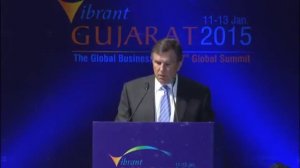 Mr. David Farr, CEO, Emerson Electric at Inaugural Session of VGGS'15