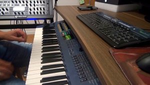 Yamaha AN1x Demo Sound after modification live video