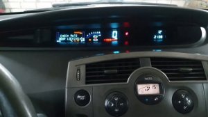 Сброс сервисного интервала Renault Scenic 2