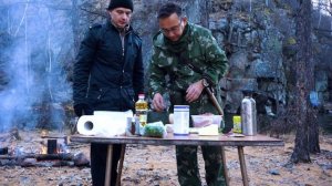 Бушкрафт. Еда в лесу: мясо в каменной яме