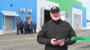 В посёлке Каджером Печорского района сегодня открыли новое пожарное депо
