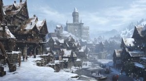 Medieval Village in Winter - Fantasy Music & Ambience, 10 Hour Celtic Music for Sleep and Relaxatio