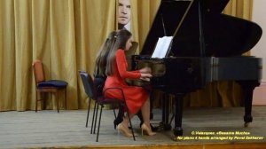 C.Velazquez. «Besame Mucho» for piano 4 hands arranged by Pavel Zakharov