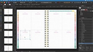 Data Merge Weekly Planner Pages in Affinity Publisher