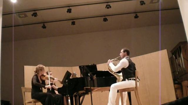 Johannes Brahms   Trio Opus 40 Paolo Rizzuto - french horn смотреть онлайн