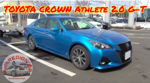 2016 TOYOTA CROWN Athlete 2.0 G-T(интерьер и экстерьер) Обзор Японского автомобиля с правым рулём.