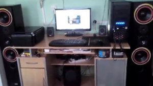 Dantax Octava 40 (modified) with Yamaha RX-V361