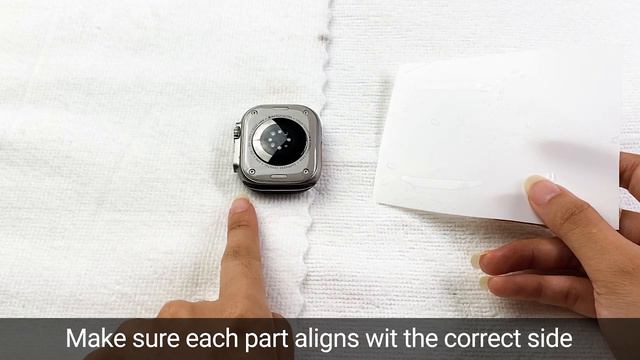 Apple Watch Ultra Full Body Film Installation Video Instruction by ArmorSuit смотреть онлайн