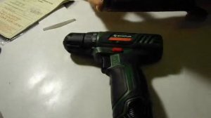 Обзор шуруповёрта  status CT12Li \cordless drill status CT12Li
