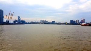 Thames river cruise timelapse. Река Темза, Лондон, таймлапс.