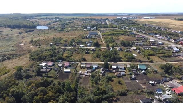 село Оленевка Пензенский район Пензенская область\ обзорная аэросъемка