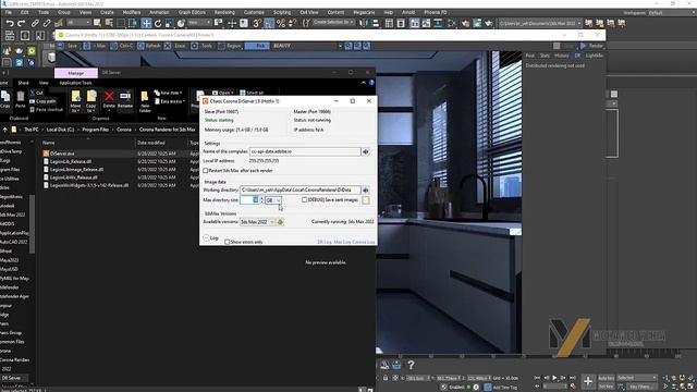How to use Distributed Rendering with Corona Renderer and Vray смотреть онлайн