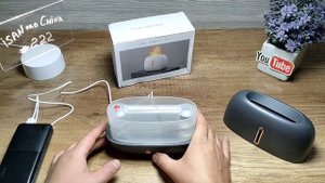 ?Увлажнитель Воздуха с Эффектом Пламени ? Крутой Девайс с Aliexpress !