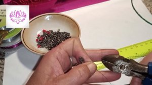 ОРХИДЕИ из бисера "малютка" МК. как сделать своими руками легко и быстро. @olga_m