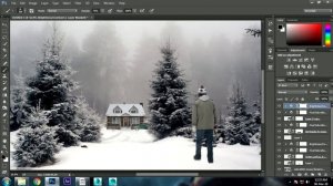 Photoshop Manipulation (Tutorial) : Walking Home | Photoshop cc 2015