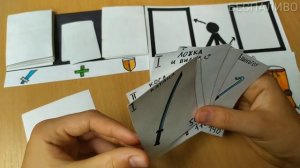 Самодельная ККИ с оружием / карточная игра Shadow fight (часть 3)