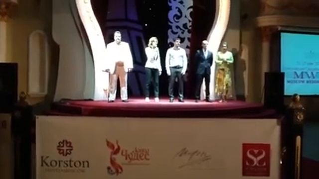Открытие выставки Moscow Wedding Fair в отеле Корстон