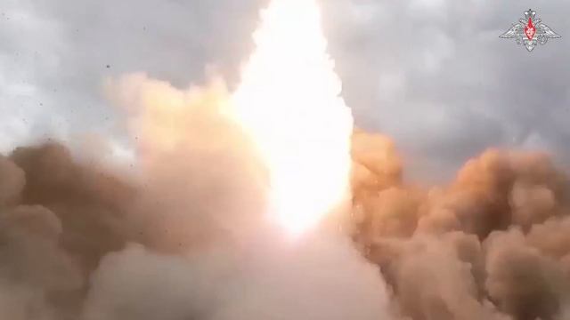 Боевая работа расчета ОТРК «Искандер»