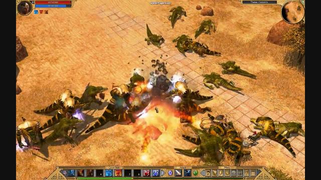 Titan Quest evoker demo, better quality смотреть онлайн