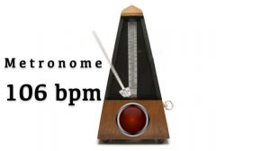 Metronome 106 bpm 🎼
