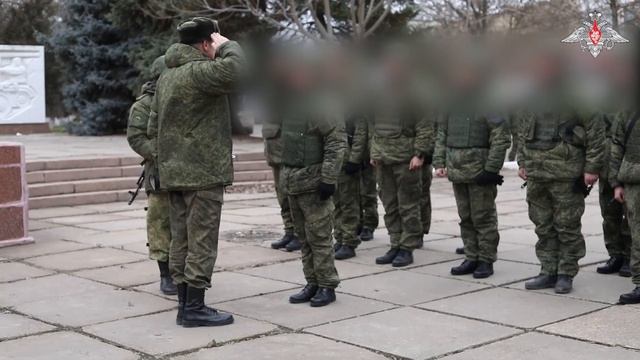 Награждение наградами военнослужащих ВДВ