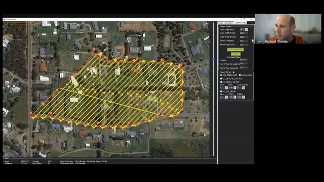 Demonstration of using Mission Planner for Surveying and Mapping with | Michael Oborne смотреть онлайн