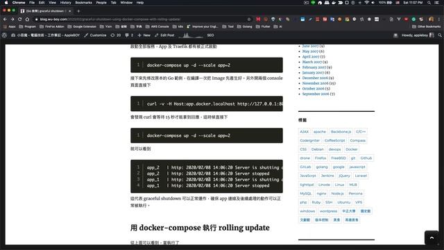 [Go 教學] graceful shutdown 搭配 docker-compose 實現 rolling update смотреть онлайн