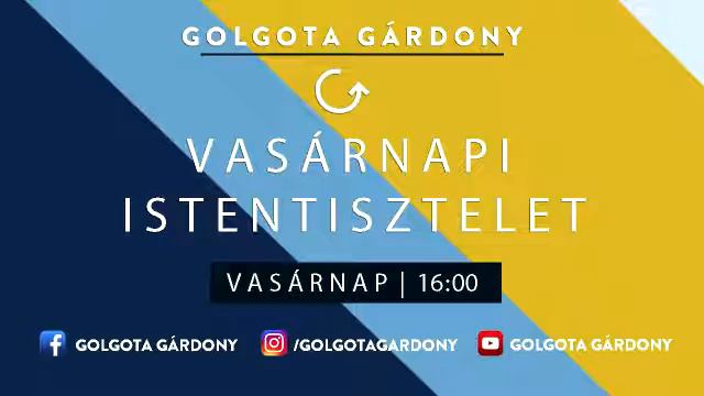 Golgota Gárdony | 2022.03.13 - Zeller Máté: Elkötelezettség Isten felé [Luk. 3:10-20] смотреть онлайн