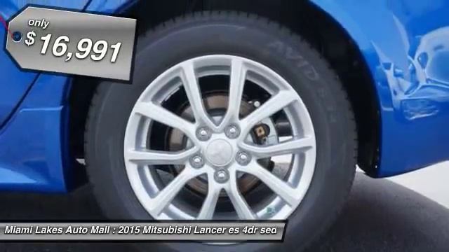 2015 Mitsubishi Lancer Miami Lakes FL M5L20391 смотреть онлайн