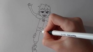 Как нарисовать БЕНА ТЕНА/401/How to draw BEN TENA