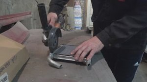 Разрезал радиатор печки Лада Гранта. Что внутри?