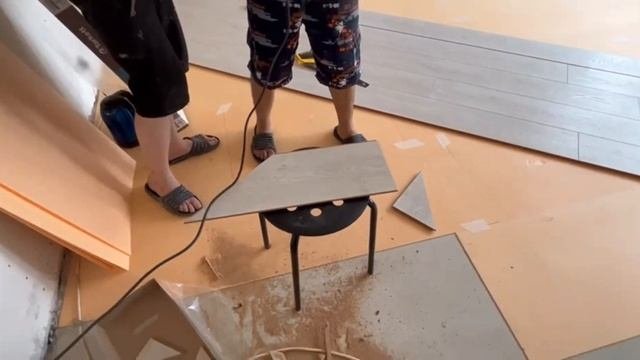 Диагональная укладка ламината