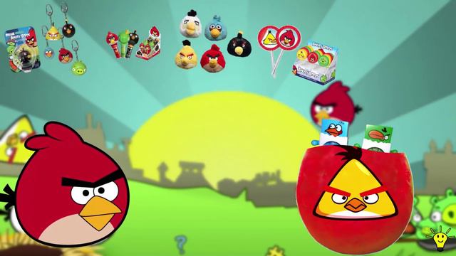 Мисс Кейти и Мистер Макс новые серии - Энгри Бердс яйцо с сюрпризом смотреть онлайн