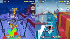 Subway Surfers Tag Time Attack Event North Pole vs Subway City Xmas