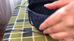 Как я отпариваю шляпы из рафии