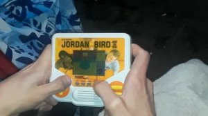 Jordan vs  Bird One on One Tiger Electronics Handheld LCD Game